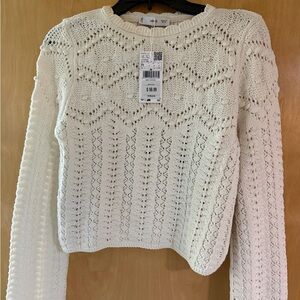 Mango Women's Cream Sweater